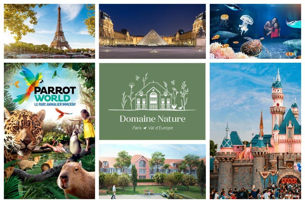 Domaine Nature - Paris/Val D'Europe Bussy-Saint-Georges Eksteriør bilde